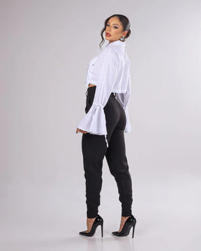Blusa De Bolso Branco