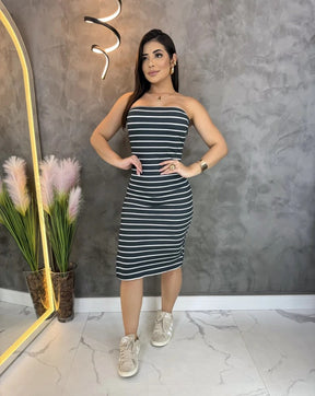Vestido Listrado