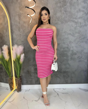 Vestido Listrado